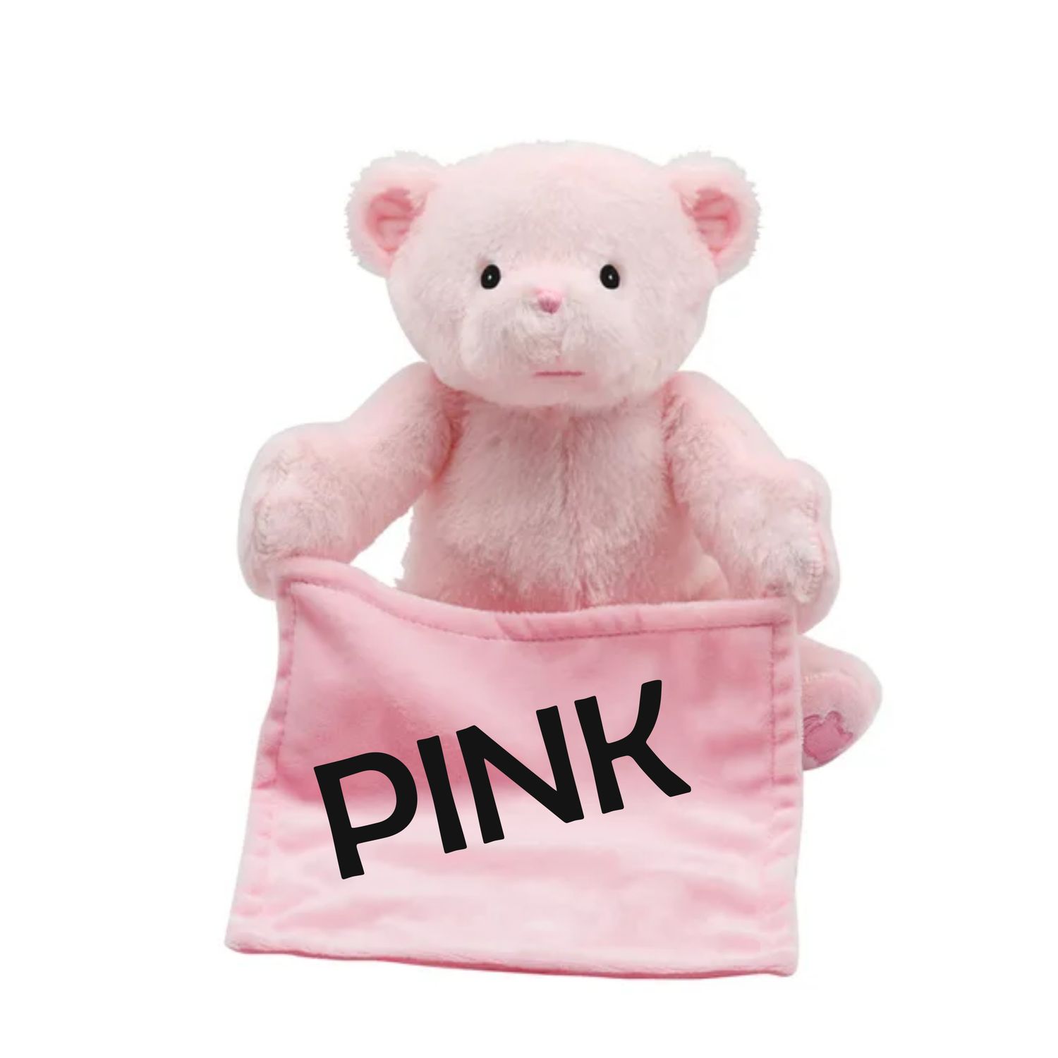 Personalized NameSake Peek-A-Boo Teddy Bear &quot;BEAUTIFUL GIRL&quot;| Personalized Toy| Plush Toy| Animated Toy| Personalized Teddy Bear| Stuffed Animals for all