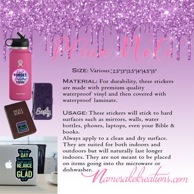Christian Sticker Packs &amp; Decals