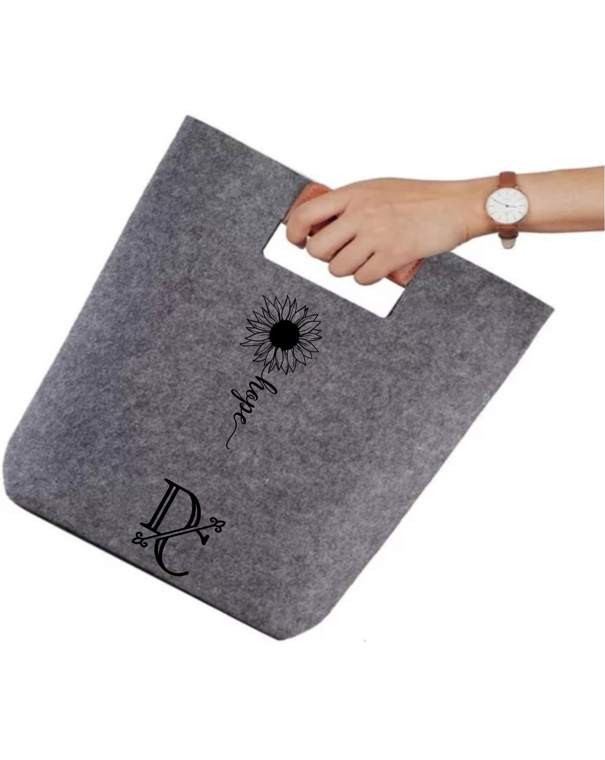 Personalized Tote &quot;HOPE&quot; &amp; Stylus Pen, Elegant Bible Tote, Religious Gift, Custom Bible Tote, Monogrammed Tote, Church Gift, Classy Tote, Bible Bag
