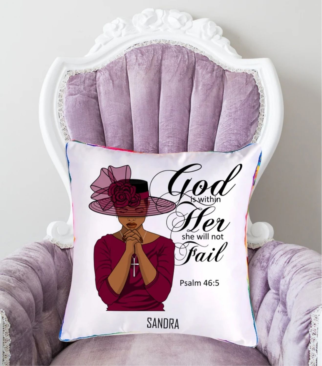 Personalized Throw Pillows| Personalized Prayer Pillow with insert| Christian gifts| Cushion with insert| Accent Pillow| Personalized Cushion |Sacred Space| Faith Pillow