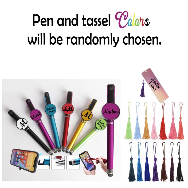 Personalized Journal with Matching Bookmark and Stylus pen, Personalized Prayer journal, Church Gift, Christian gift, Thank you gift, custom Pen, Custom Bookmark