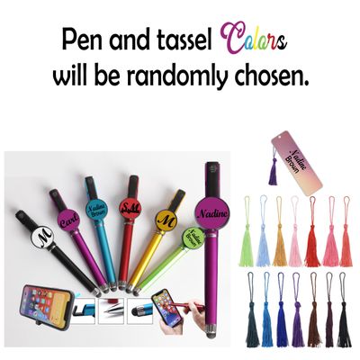 Personalized Journal with Matching Bookmark and Stylus pen, Personalized Prayer journal, Church Gift, Christian gift, Thank you gift, custom Pen, Custom Bookmark