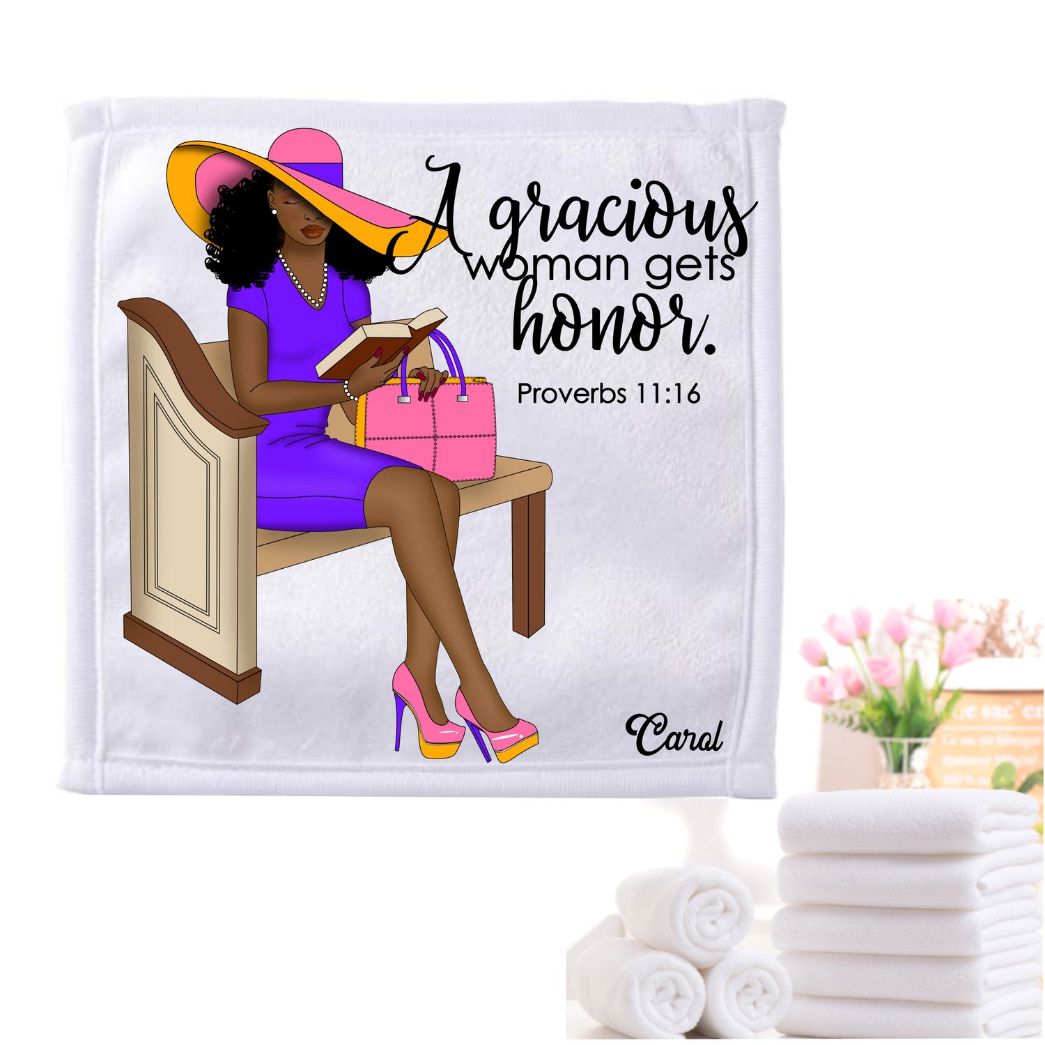 Personalized Scripture Towels| Personalized Religious Towels| Custom Faith-Based Towels| Biblical Towels| Church Towels with Quotes| Ministry Towels| Prayer Towels| Pillow Towels| Christian Towels