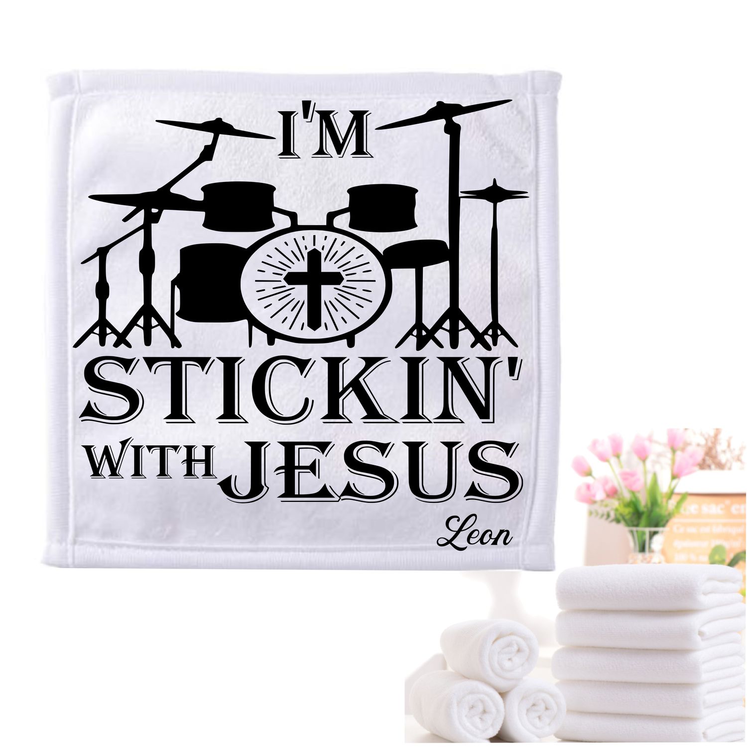 Personalized Scripture Towels| Personalized Religious Towels| Custom Faith-Based Towels| Biblical Towels| Church Towels with Quotes| Ministry Towels| Prayer Towels| Pillow Towels| Christian Towels