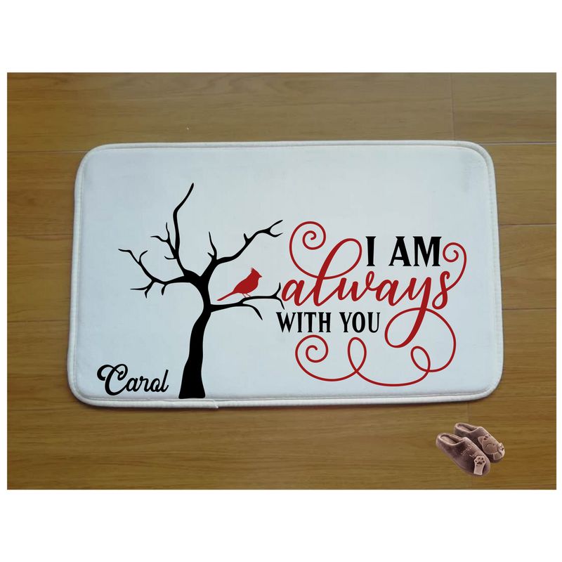 Christian Prayer Mat with Name |Religious Gift| Monogrammed Gift| Custom Church Gift| Blessing Mat| Prayer Room Accessory |Bedside Mat| Christian Comfort Gift| Faith-Inspired Home Decor
