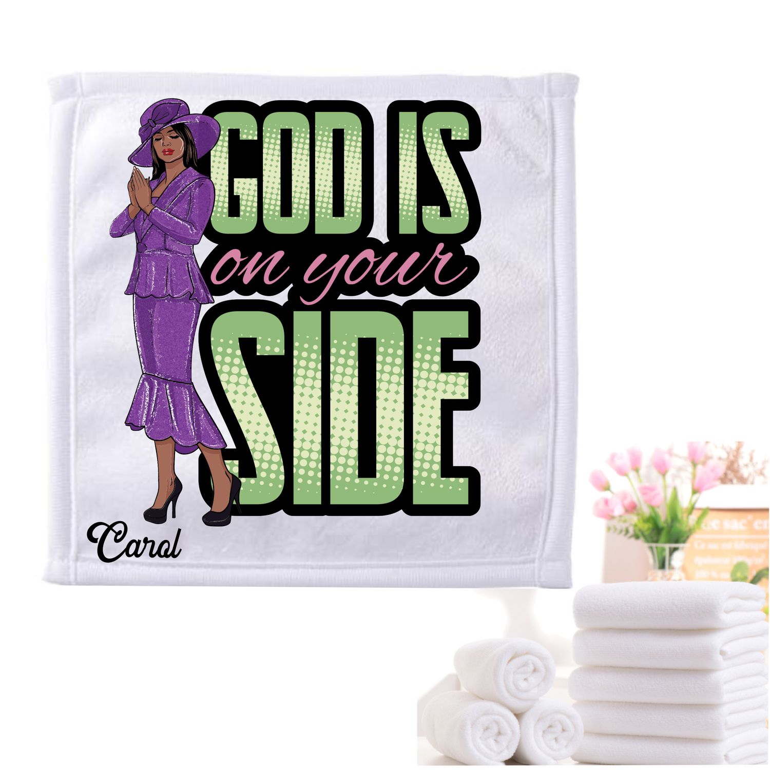 Personalized Scripture Towels| Personalized Religious Towels| Custom Faith-Based Towels| Biblical Towels| Church Towels with Quotes| Ministry Towels| Prayer Towels| Pillow Towels| Christian Towels