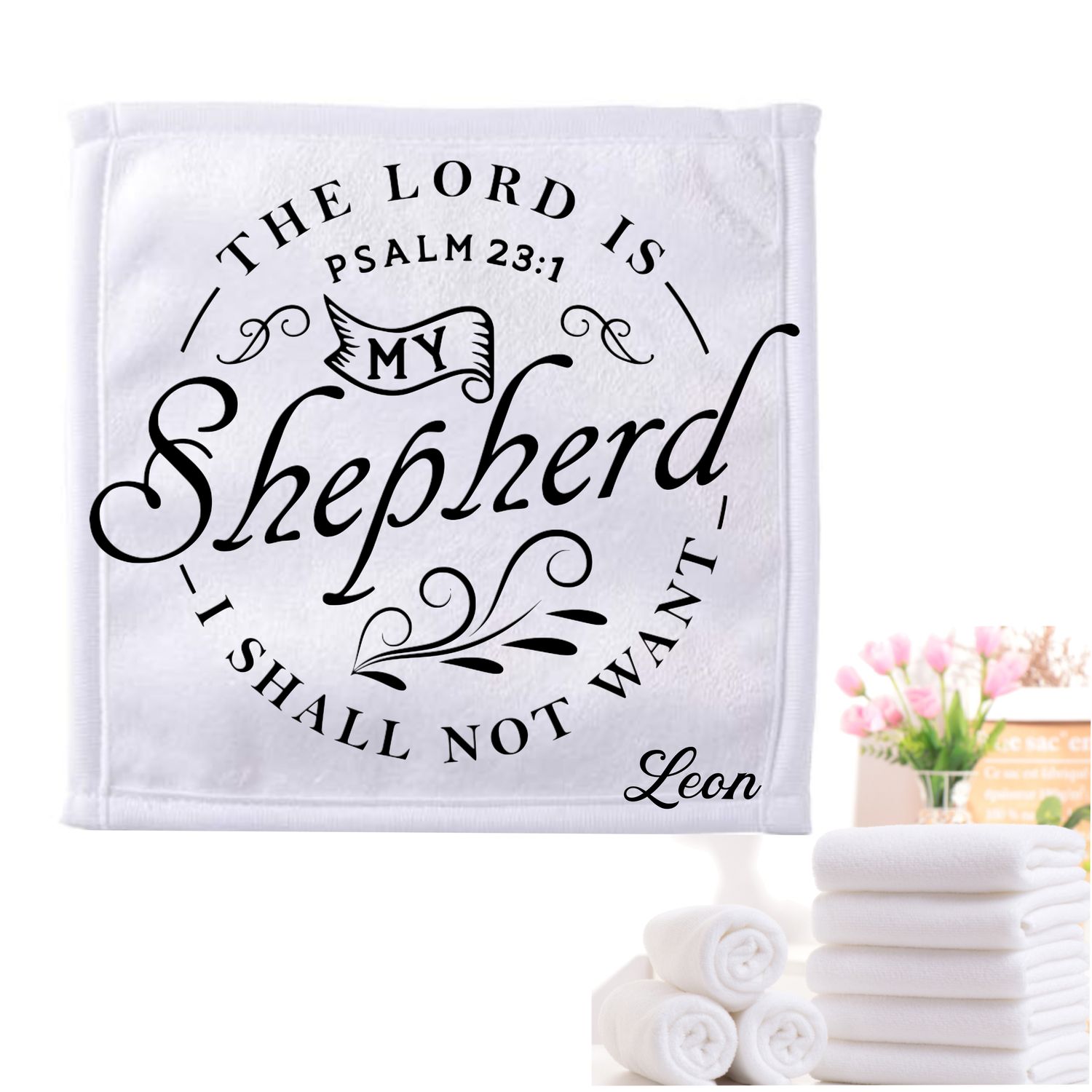 Personalized Scripture Towels| Personalized Religious Towels| Custom Faith-Based Towels| Biblical Towels| Church Towels with Quotes| Ministry Towels| Prayer Towels| Pillow Towels| Christian Towels