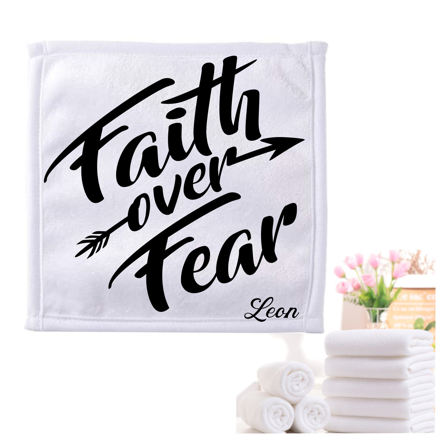 Personalized Scripture Towels| Personalized Religious Towels| Custom Faith-Based Towels| Biblical Towels| Church Towels with Quotes| Ministry Towels| Prayer Towels| Pillow Towels| Christian Towels