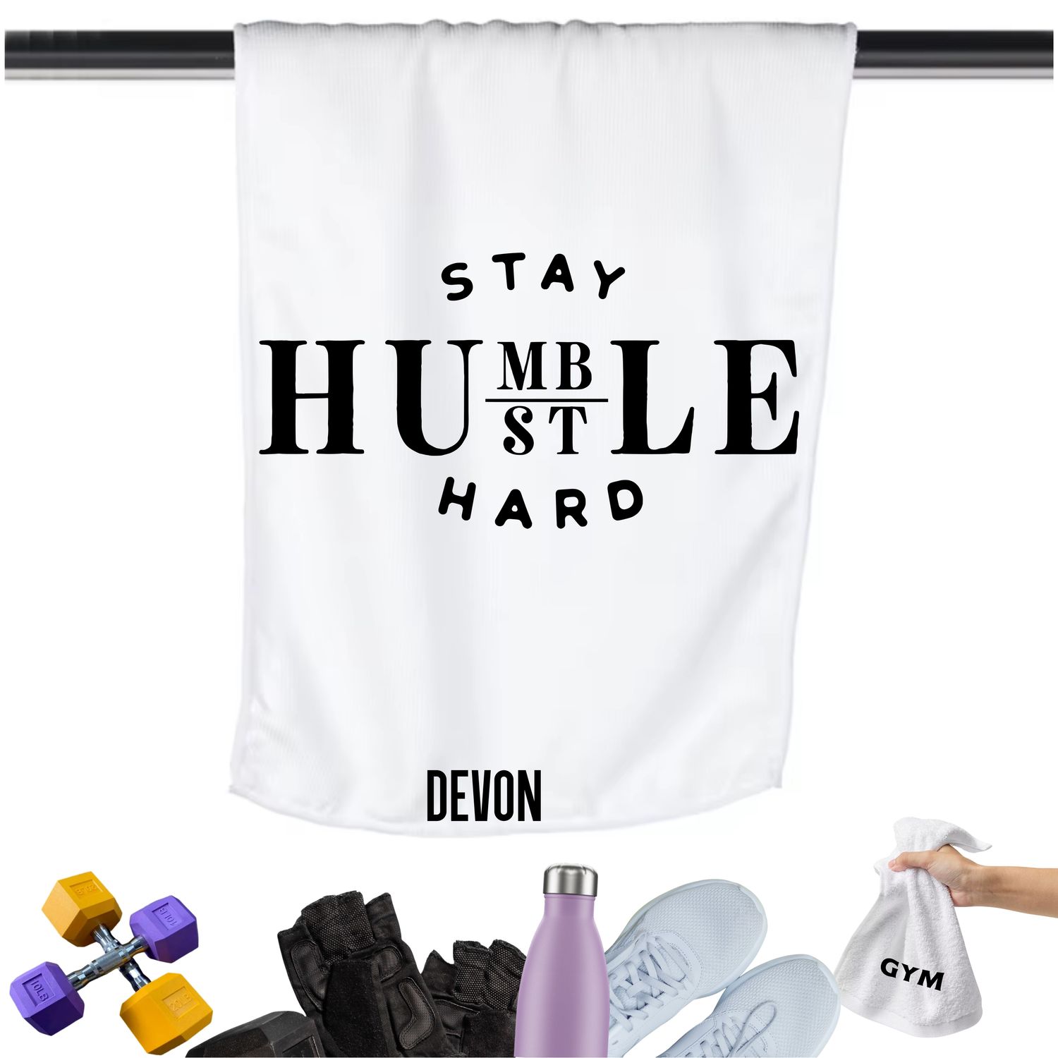 Personalized Inspirational Gym Towels| Motivational Workout Towels| Gym Towels with Quotes| Personalized Fitness Towels| Custom Gym Towels with Inspirational Quotes| Inspirational Fitness Towels