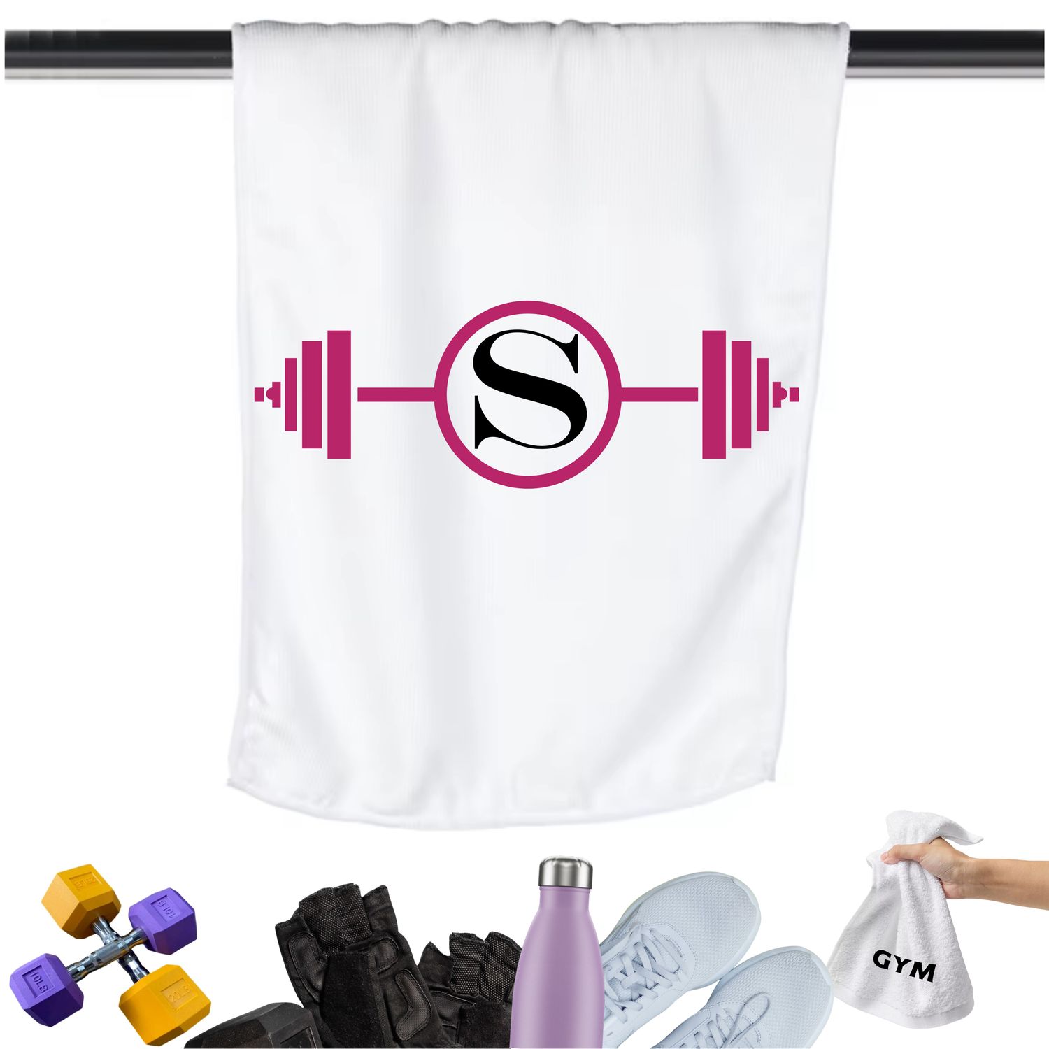 Personalized Inspirational Gym Towels| Motivational Workout Towels| Gym Towels with Quotes| Personalized Fitness Towels| Custom Gym Towels with Inspirational Quotes| Inspirational Fitness Towels