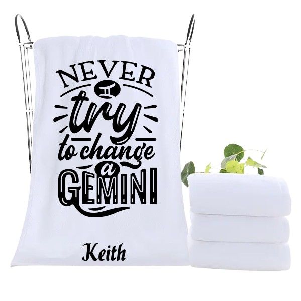 Monogrammed Towels| Luxury Personalized Birthday Towels| Family Towels| Personalized Hand Towels| Custom Beach Towels| Personalized Bath Towels| Beach &amp; Pool Party Gift| Birth Sign Gift| Zodiac Sign