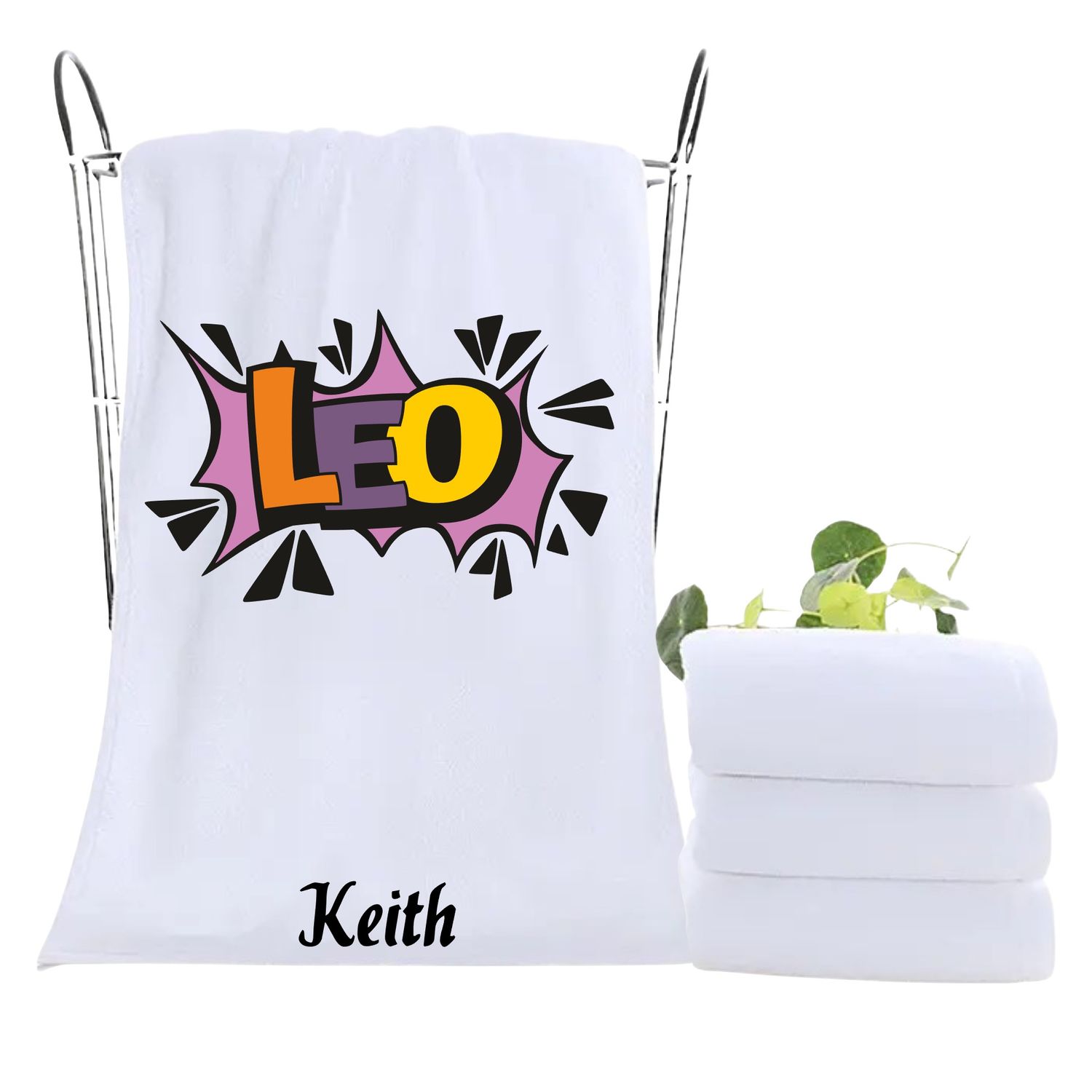 Monogrammed Towels| Luxury Personalized Birthday Towels| Family Towels| Personalized Hand Towels| Custom Beach Towels| Personalized Bath Towels| Beach &amp; Pool Party Gift| Birth Sign Gift| Zodiac Sign