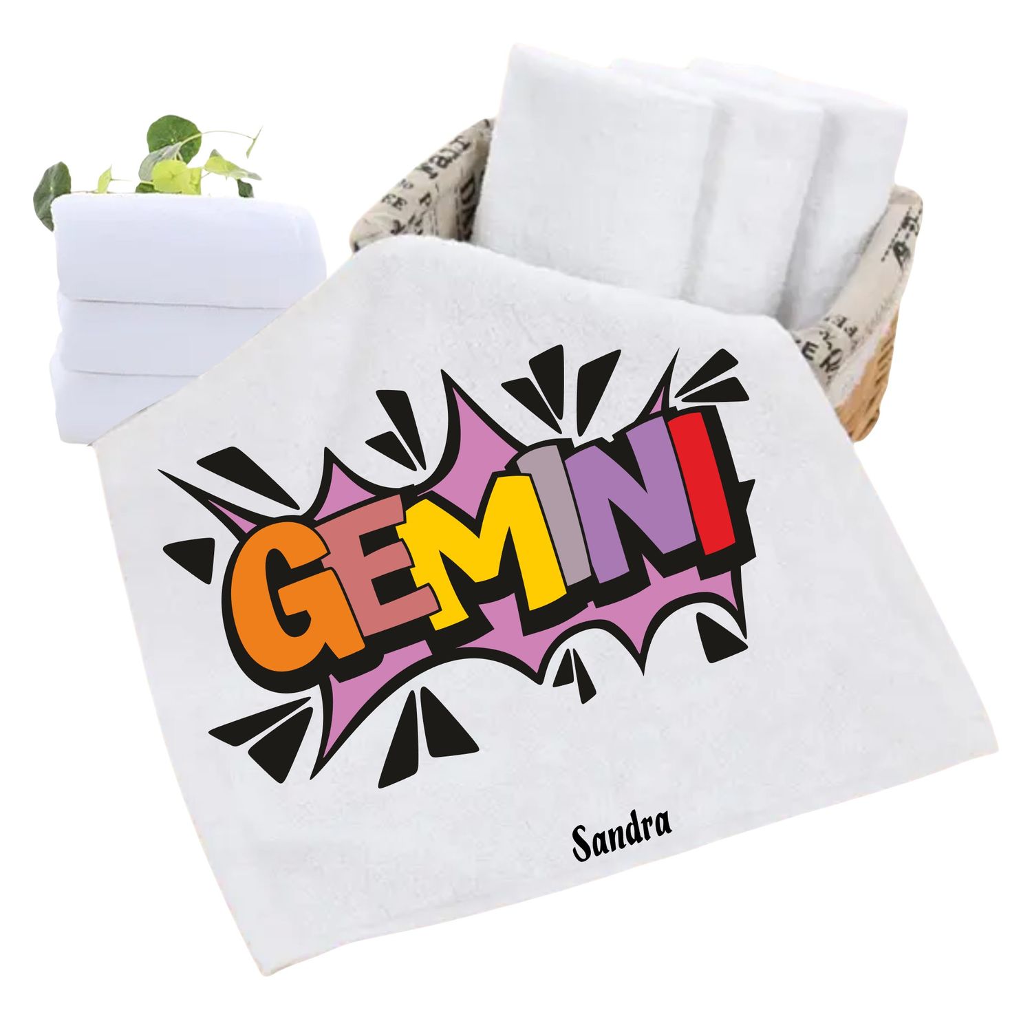 Monogrammed Towels| Luxury Personalized Birthday Towels| Family Towels| Personalized Hand Towels| Custom Beach Towels| Personalized Bath Towels| Beach &amp; Pool Party Gift| Birth Sign Gift| Zodiac Sign