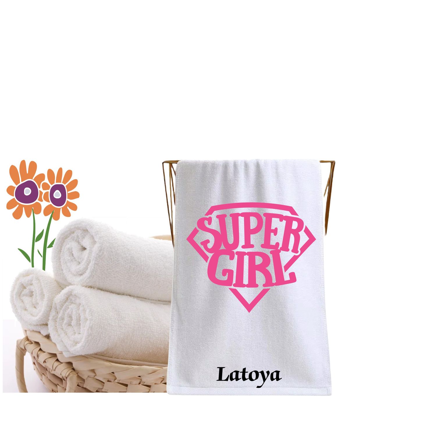 Personalized Inspirational Kids Towels| Kids Towels with Names| Custom Beach Towels for Children| Personalized Bath Towels for Kids| Personalized Pool Towels for Kids| Kids Towels with Quotes