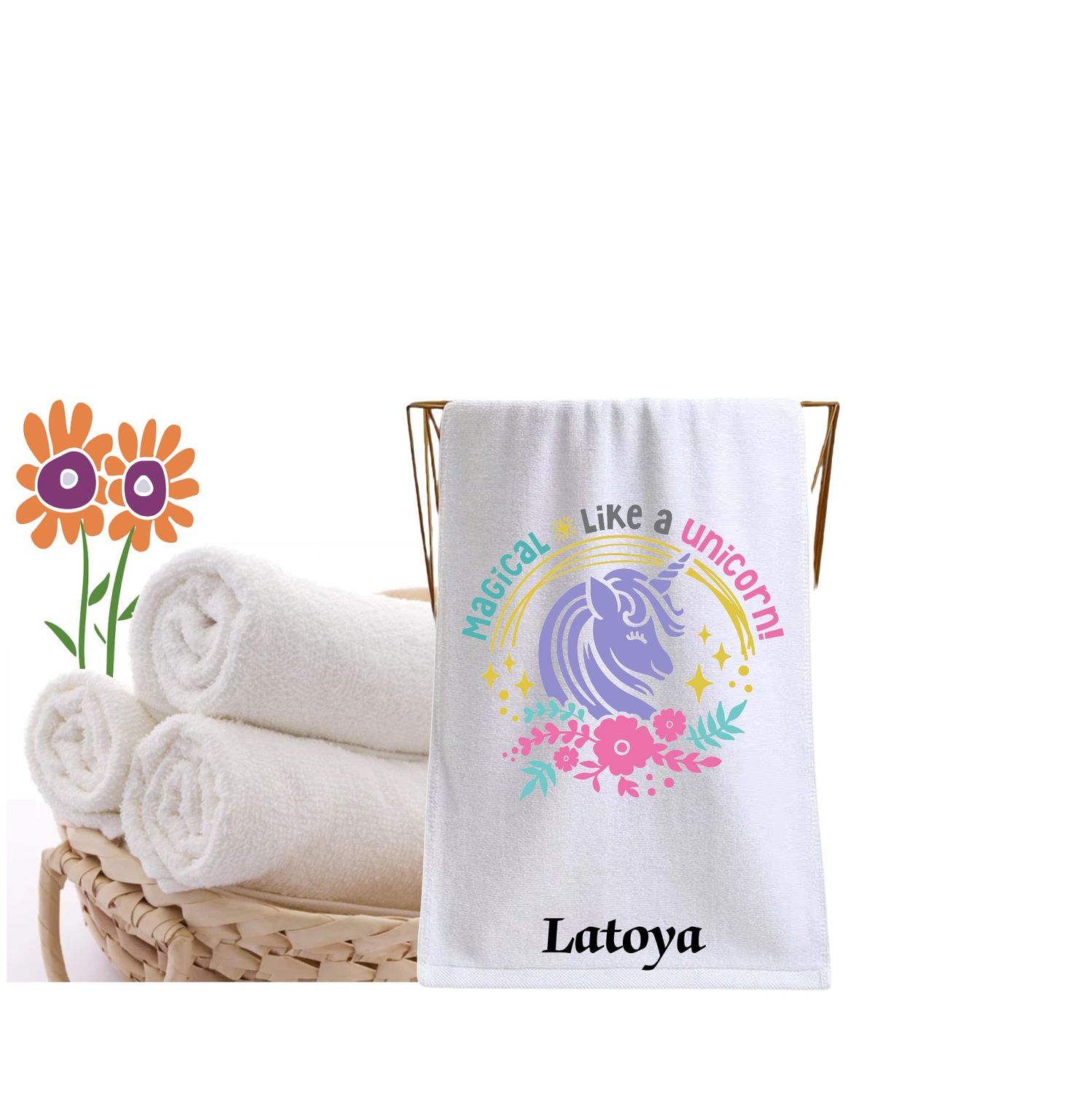 Personalized Pool Towels for Kids