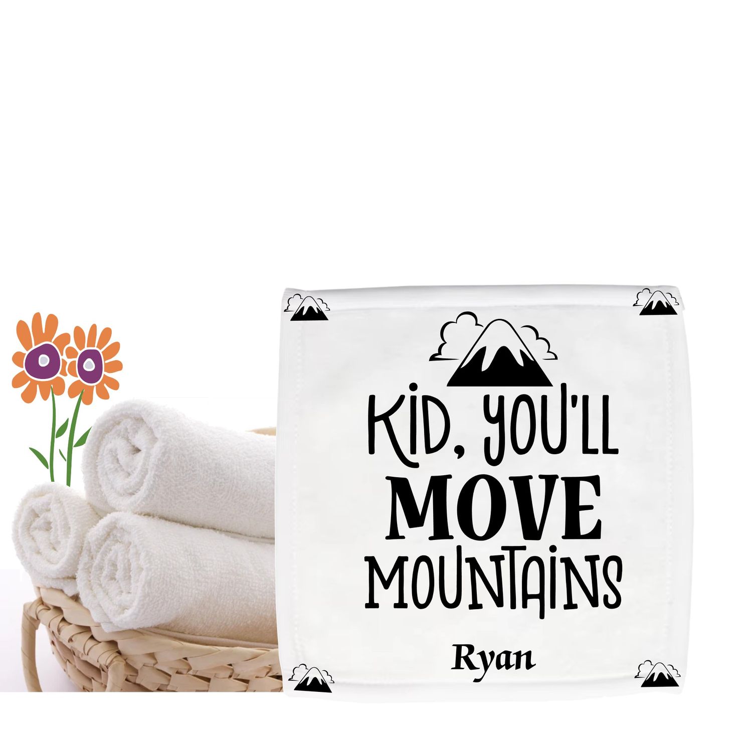 Personalized Inspirational Kids Towels| Kids Towels with Names| Custom Beach Towels for Children| Personalized Bath Towels for Kids| Personalized Pool Towels for Kids| Kids Towels with Quotes
