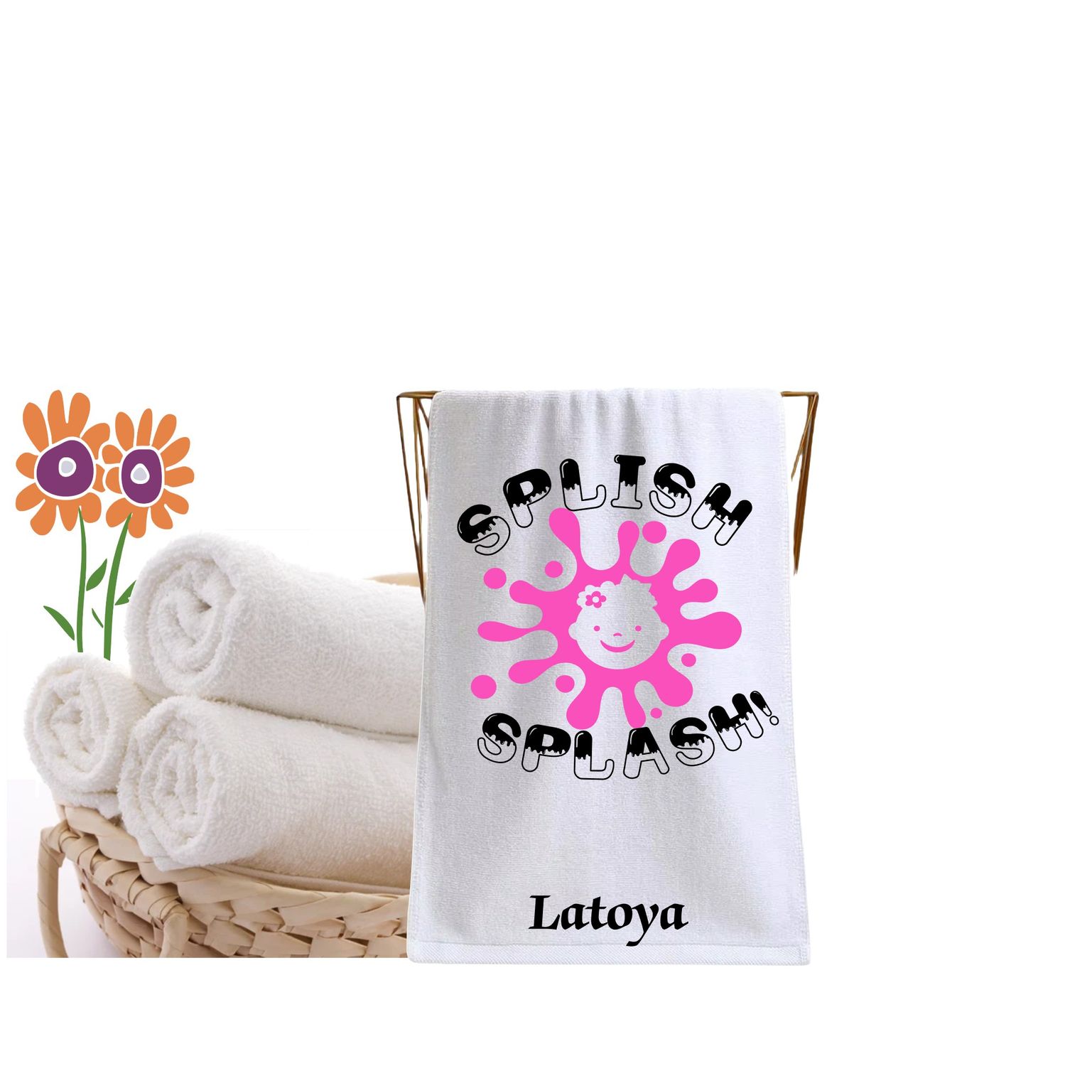 Personalized Inspirational Kids Towels| Kids Towels with Names| Custom Beach Towels for Children| Personalized Bath Towels for Kids| Personalized Pool Towels for Kids| Kids Towels with Quotes