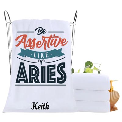 Birth Sign Gift, Zodiac Sign Towels