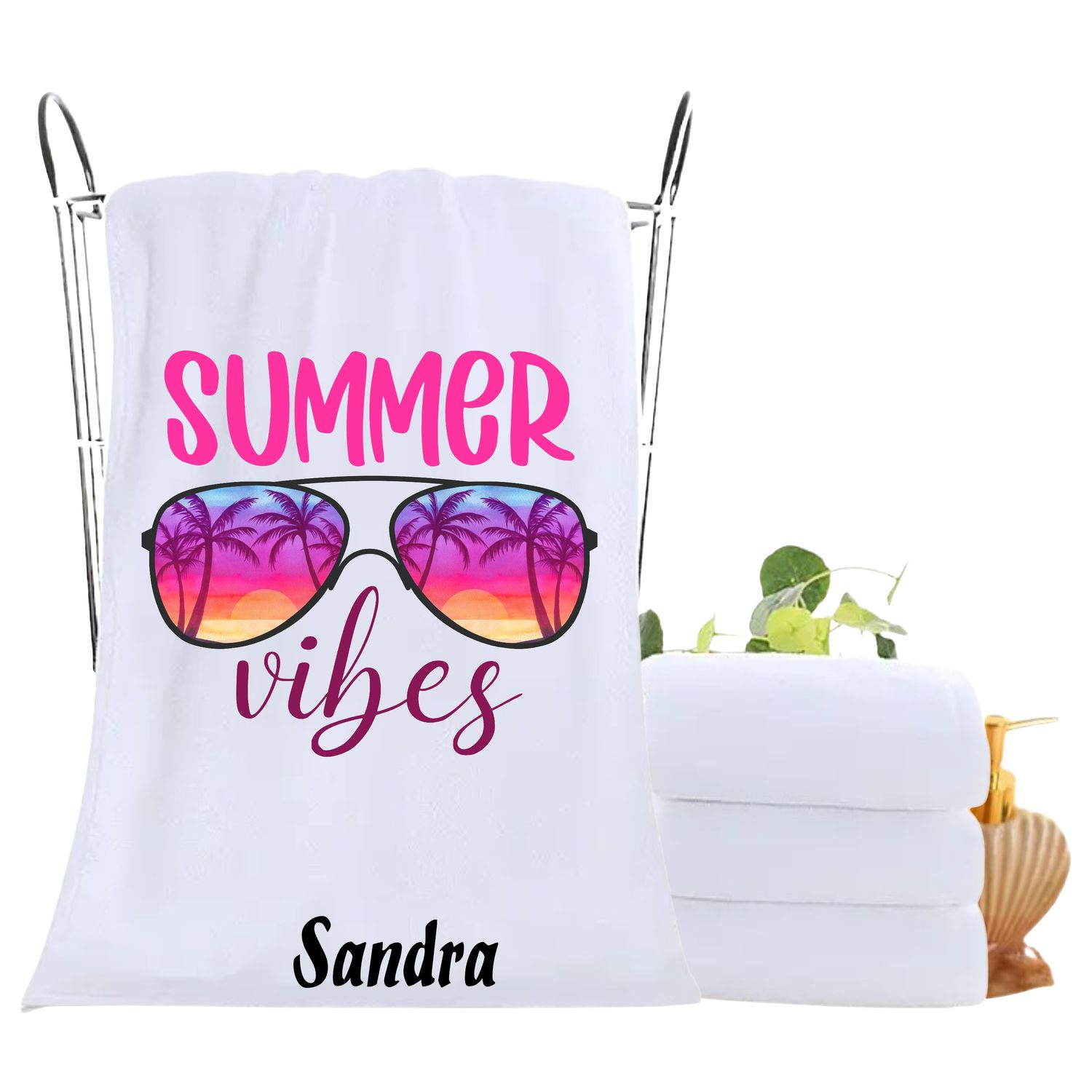 Monogrammed Towels| Luxury Personalized Bath Towels| Family Towels| Personalized Hand Towels| Custom Beach Towels| Personalized Bath Towels| Beach &amp; Pool Party Gift| Travel Towels| Adventure Towel