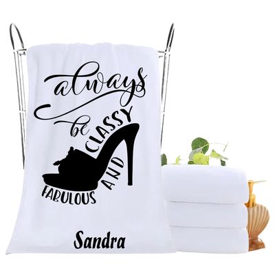 Monogrammed Towels| Luxury Personalized Bath Towels| Family Towels| Personalized Hand Towels| Custom Beach Towels| Personalized Bath Towels| Beach &amp; Pool Party Gift| Travel Towels| Adventure Towel