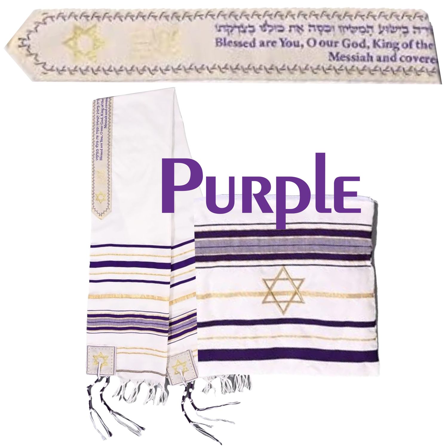 Custom Prayer Shawl with Name &amp; Scripture| Christian-Messianic Tallit| Personalized Prayer Shawl &amp; Pouch| Messianic Prayer Shawl| Personalized Christian Prayer Wrap| Christian Comfort Gift