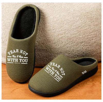 Personalized Faith-based Slippers