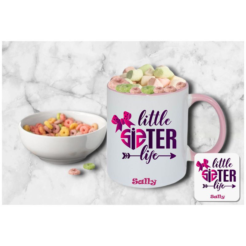 Personalized Kids’ Mug &amp; Coaster Set
