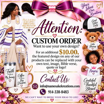 Custom Orders