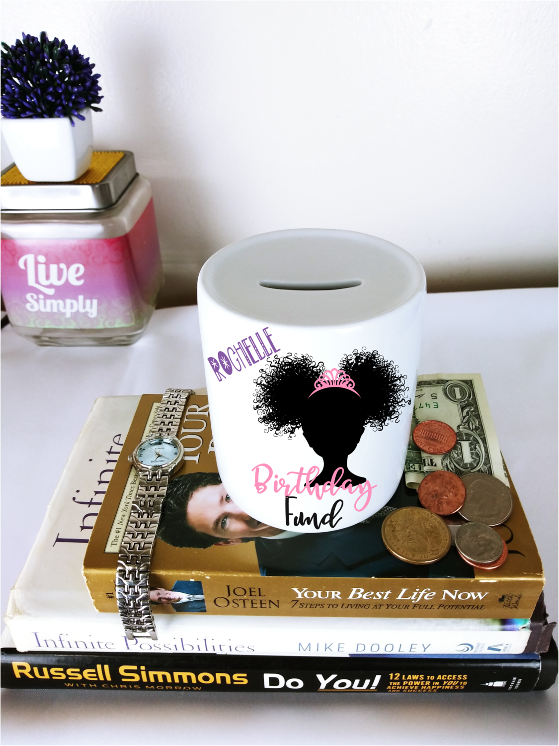 Personalized Coin Banks for Kids