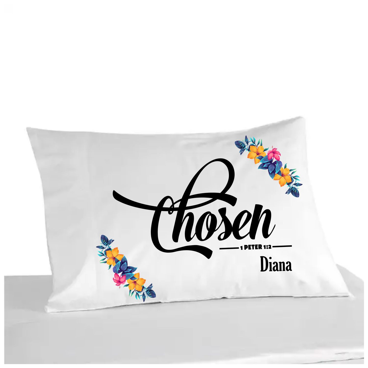Custom prayer pillowcase—perfect Christian gift for loved ones