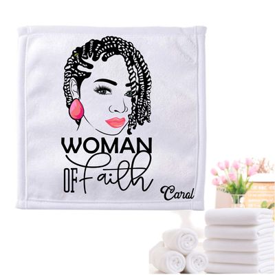Personalized Towels with Custom Name and Bible verse | Monogram Towels with Scripture Verse