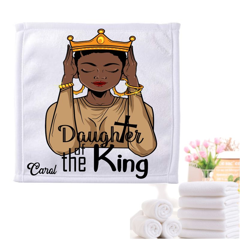 Personalized Towels with Custom Name and Bible verse | Monogram Towels with Scripture Verse