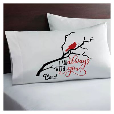Sweet dreams pillowcase with custom name and heartfelt bedtime prayer