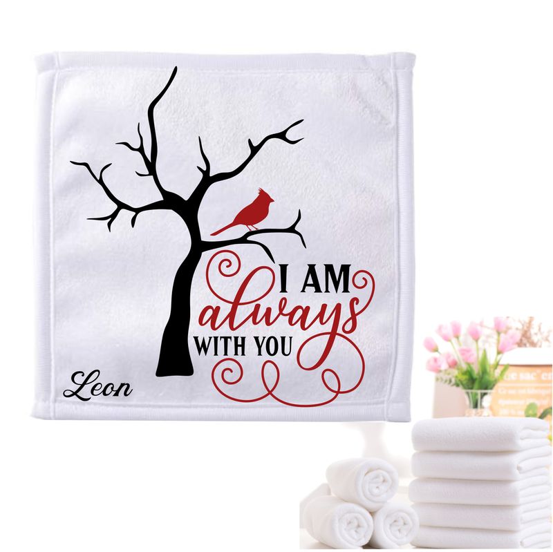 Personalized Towels with Custom Name and Bible verse | Monogram Towels with Scripture Verse