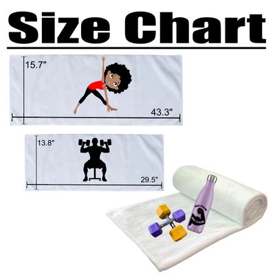 Gym Towels with Inspirational Quotes &amp; Your Name | Custom Fitness Towels
