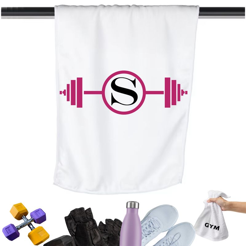 Gym Towels with Inspirational Quotes &amp; Your Name | Custom Fitness Towels