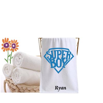 Personalized Bath Towels for Kids with Uplifting Words | Kids Towels with Custom Name Personalized Bath Towels for Kids with Uplifting Words | Kids Towels with Custom Name