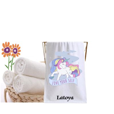 Personalized Bath Towels for Kids with Uplifting Words | Kids Towels with Custom Name Personalized Bath Towels for Kids with Uplifting Words | Kids Towels with Custom Name
