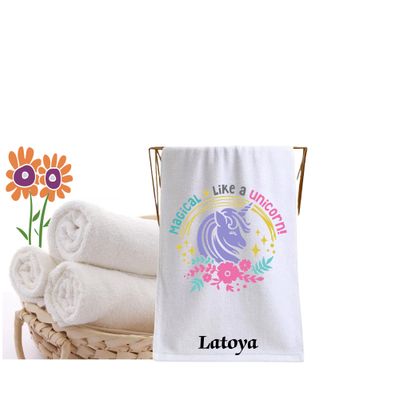 Personalized Pool Towels for Kids