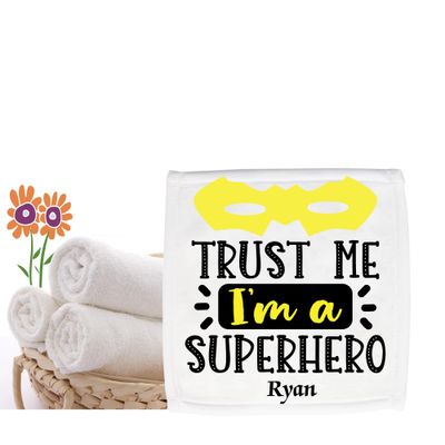 Personalized Bath Towels for Kids with Uplifting Words | Kids Towels with Custom Name