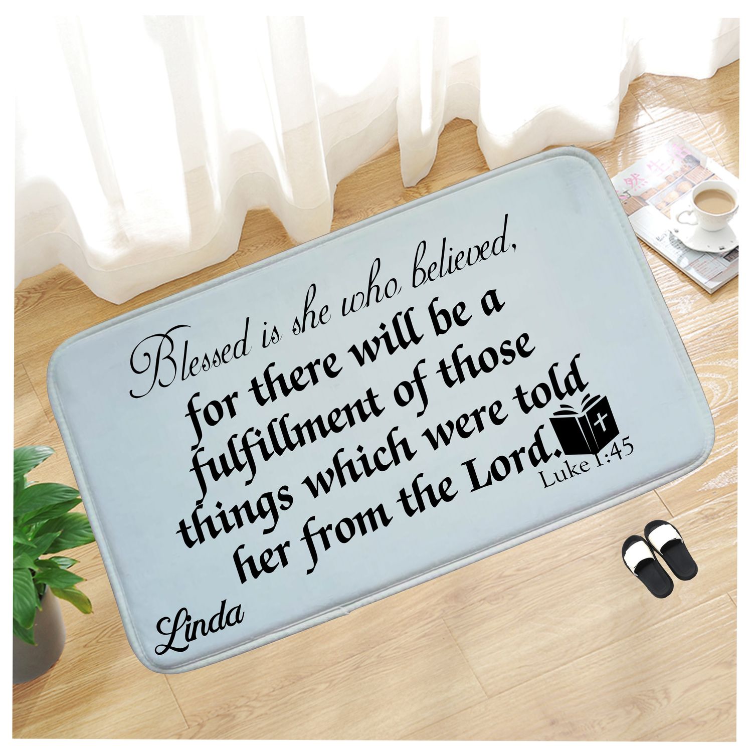 Let your heart can rest, your knees soften, and your prayers can rise.
