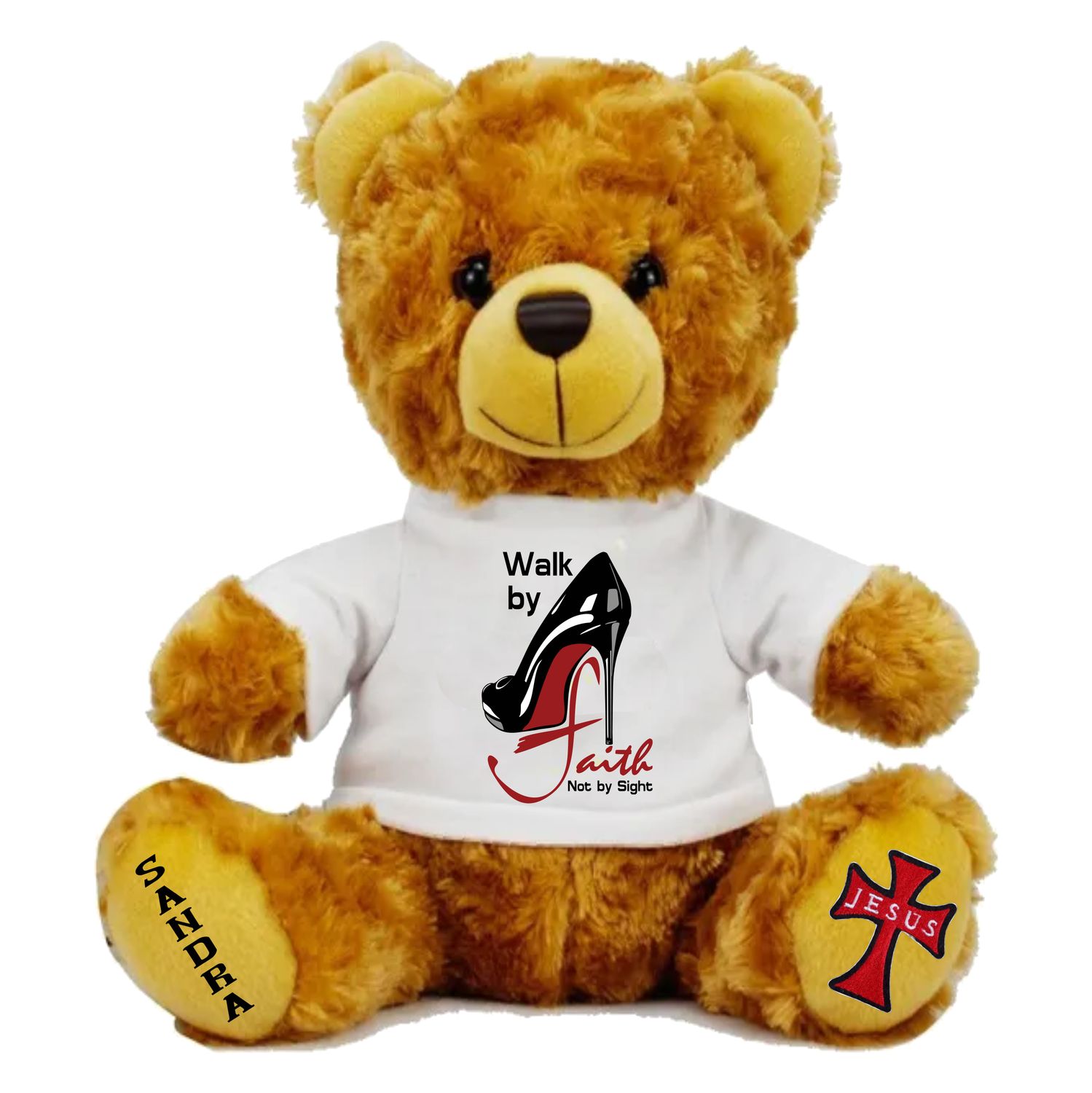 A treasured companion that blends faith, identity, and comfort, designed to be cherished for years