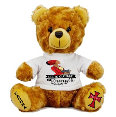 A treasured companion that blends faith, identity, and comfort, designed to be cherished for years