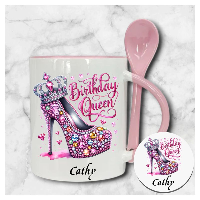  When in doubt...give a mug! Not just any mug but one that has something sweet on the outside to sweeten what's on the inside