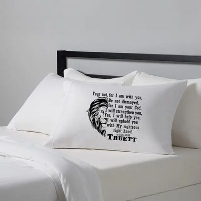 Personalized Prayer Pillowcase with Name and Scripture: Christian Comfort Gift