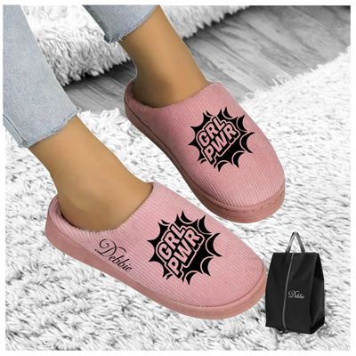 Soft, cozy indoor slippers—perfect for peaceful mornings and gentle evenings.