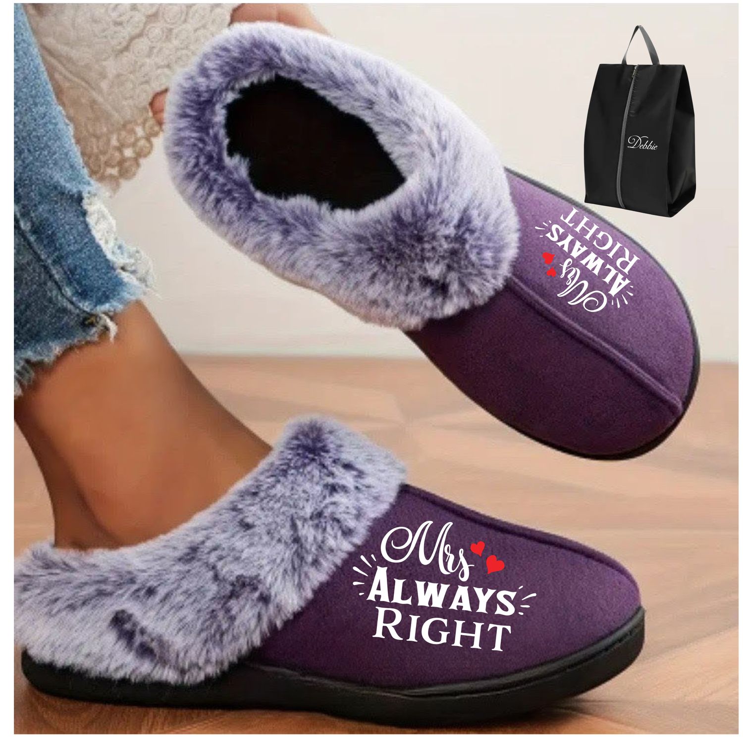 Designed to warm your heart as well as your toes!
