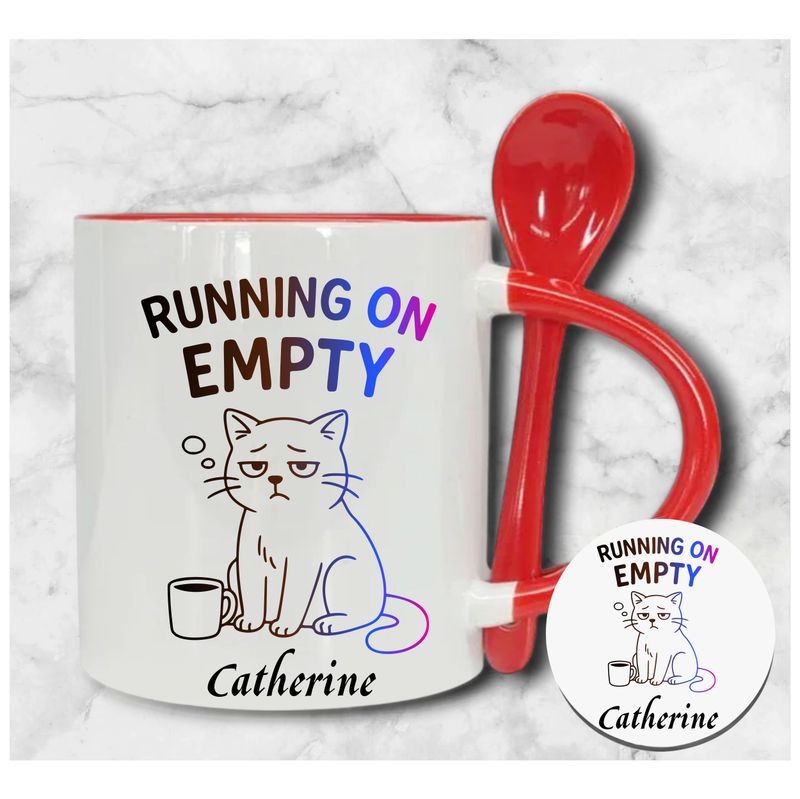  When in doubt...give a mug! Not just any mug but one that has something sweet on the outside to sweeten what's on the inside