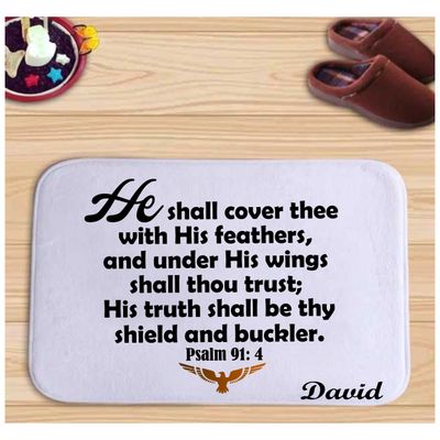 Personalized Prayer Mat for Daily Devotion | Comfort Gift Let your heart be rest, your knees soften, and your prayers can rise.