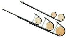 Snow hooks and poles